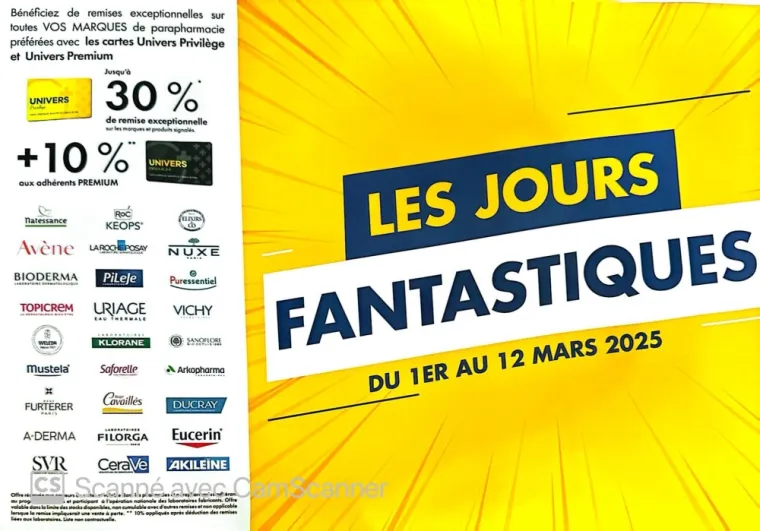 Vente de produits de parapharmacie en promotion à La Verpillière, La Verpillière, Pharmacie du Centre